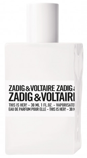 ZADIG  VOLTAIRE THIS IS HER EDP 30 ML